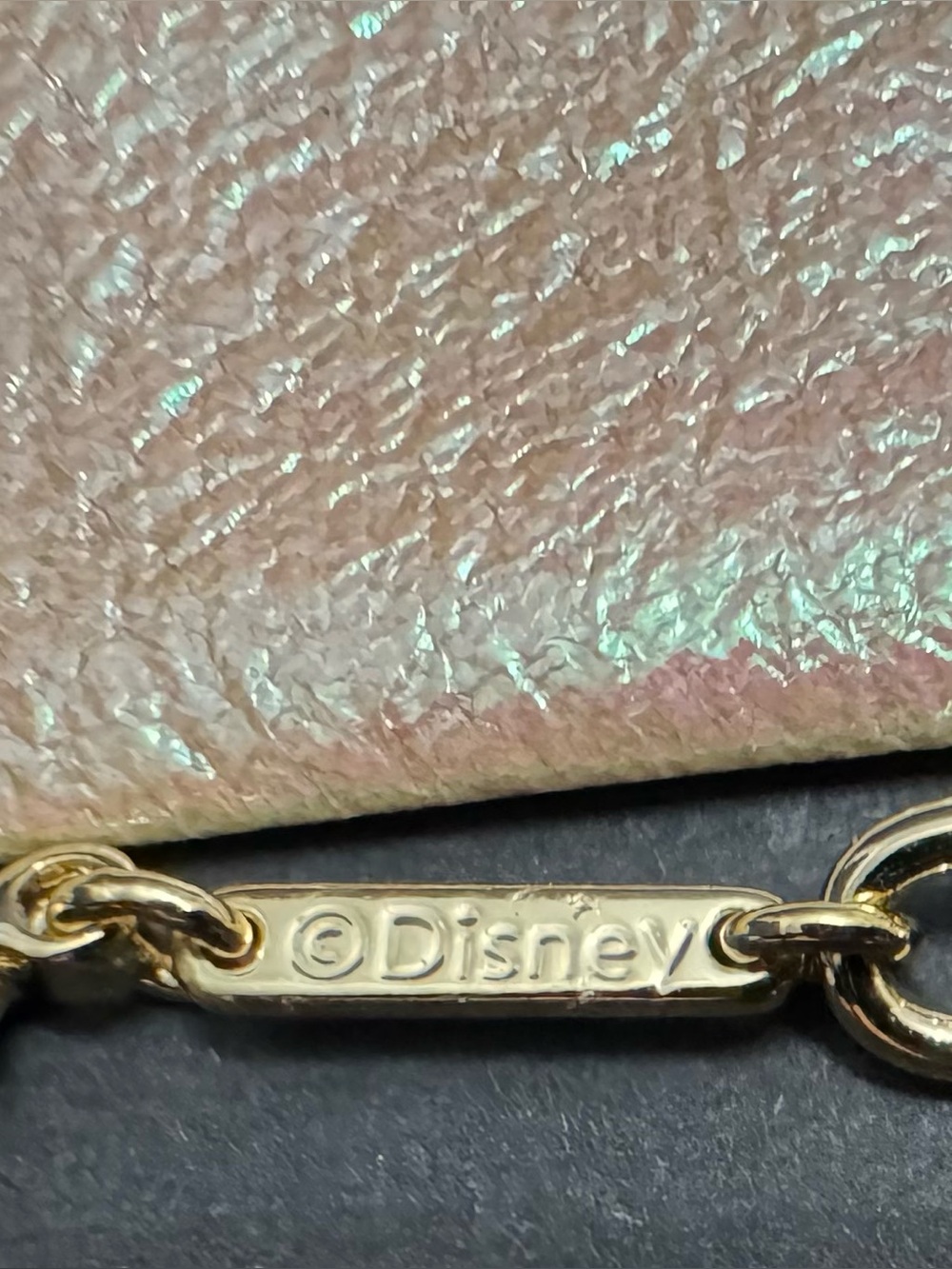Kendra Scott X Disney Mickey Minnie Mouse Pink Drusy Pendant Gold Necklace NWT - Picture 7 of 14